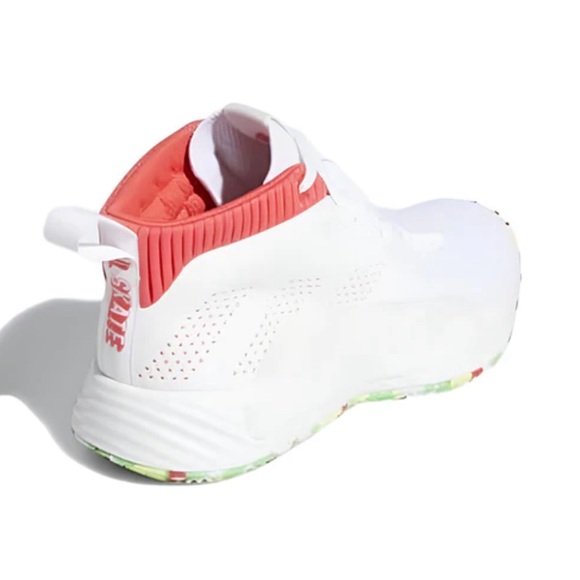 Adidas Dame 5 J 'cloud white' BB8060 - Picture 3 of 5